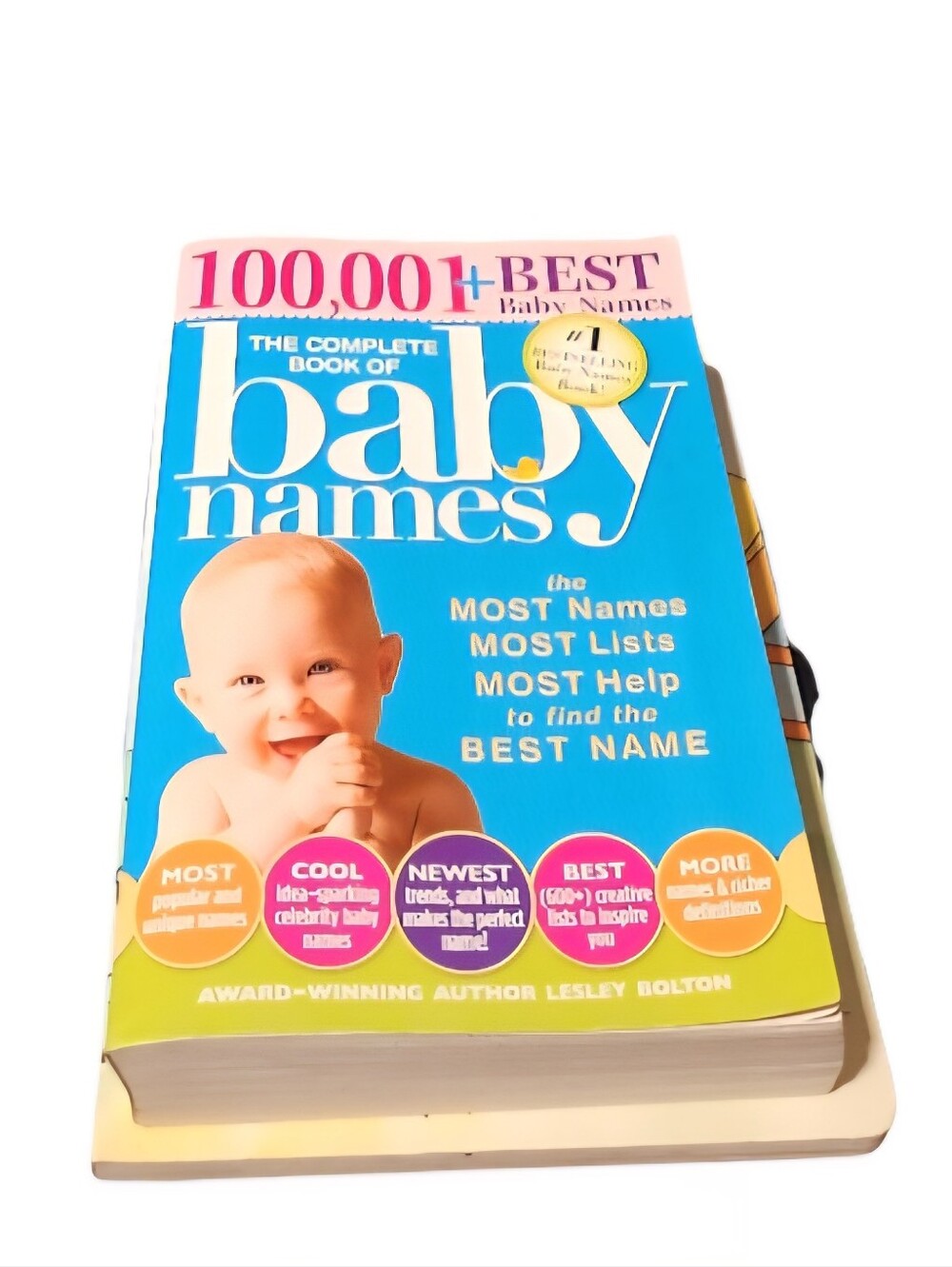 The Complete Book of Baby Names by Lesley Bolton 100,001+